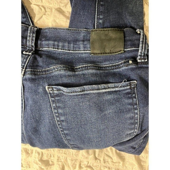 Lucky Bridgette Bootcut Jeans Blue Distressed Denim Five Pocket Zip Fly Womens 1 - Picture 6 of 8